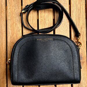 Marc Jacobs Black Leather Cross Body Bag - EXCELLENT CONDITION
